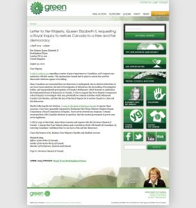 May's Letter to the Queen