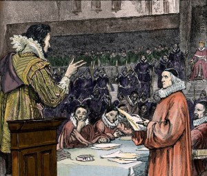 The Duke of Buckingham's Impeachment at the Bar of the House of Lords